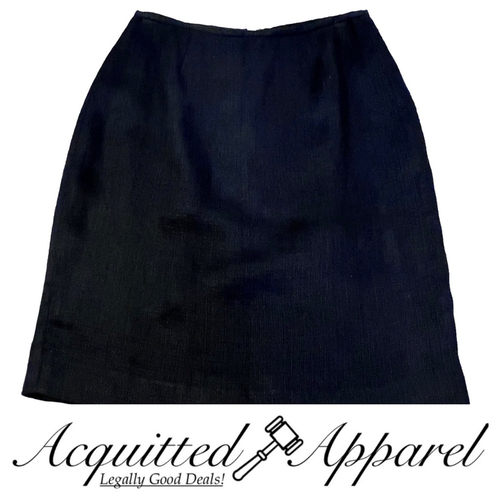 Lafayette 148 New York Petite Linen Lined Pencil Skirt